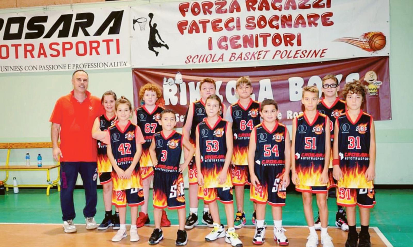 Basket Polesine in versione &ldquo;Fenice&rdquo;