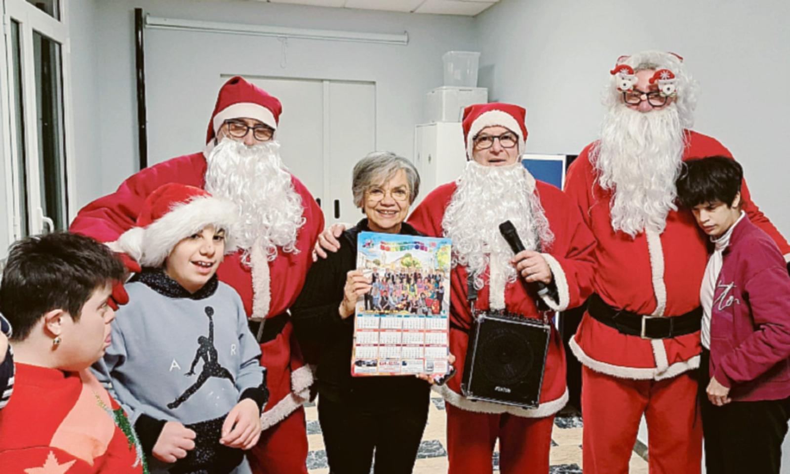 Babbi Natale tra ragazzi speciali