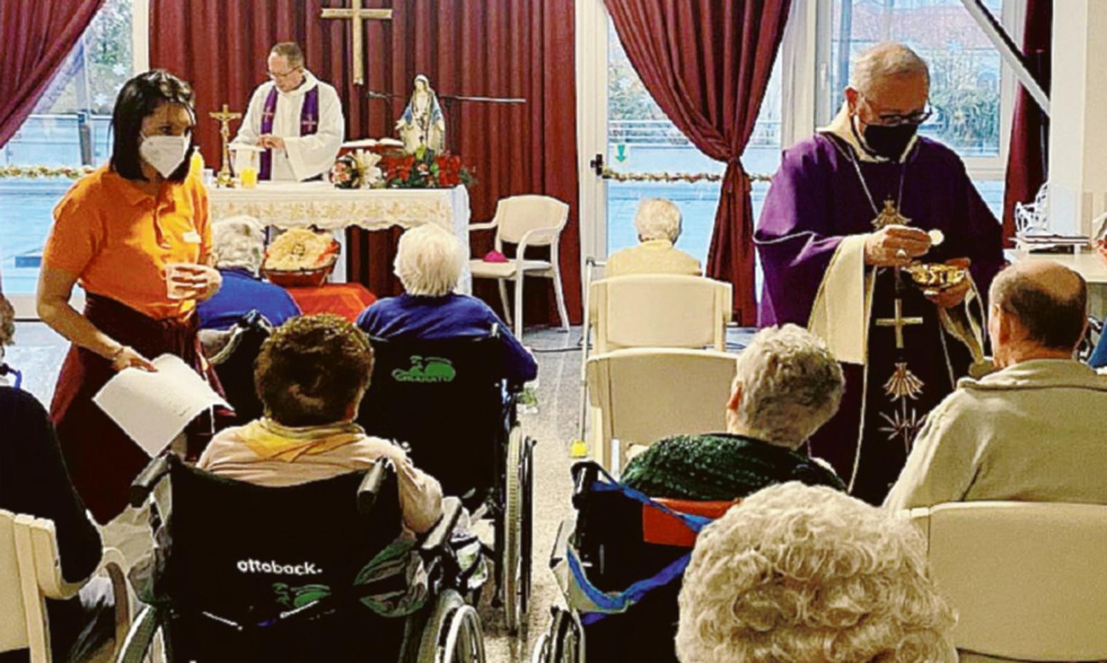 I vescovi nelle case di cura