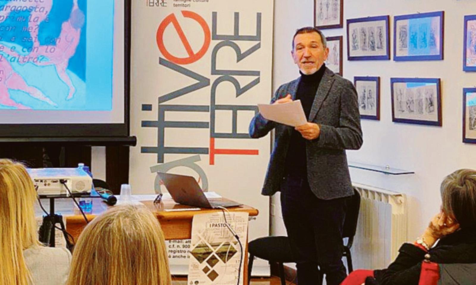 Il pastore accompagna il gregge