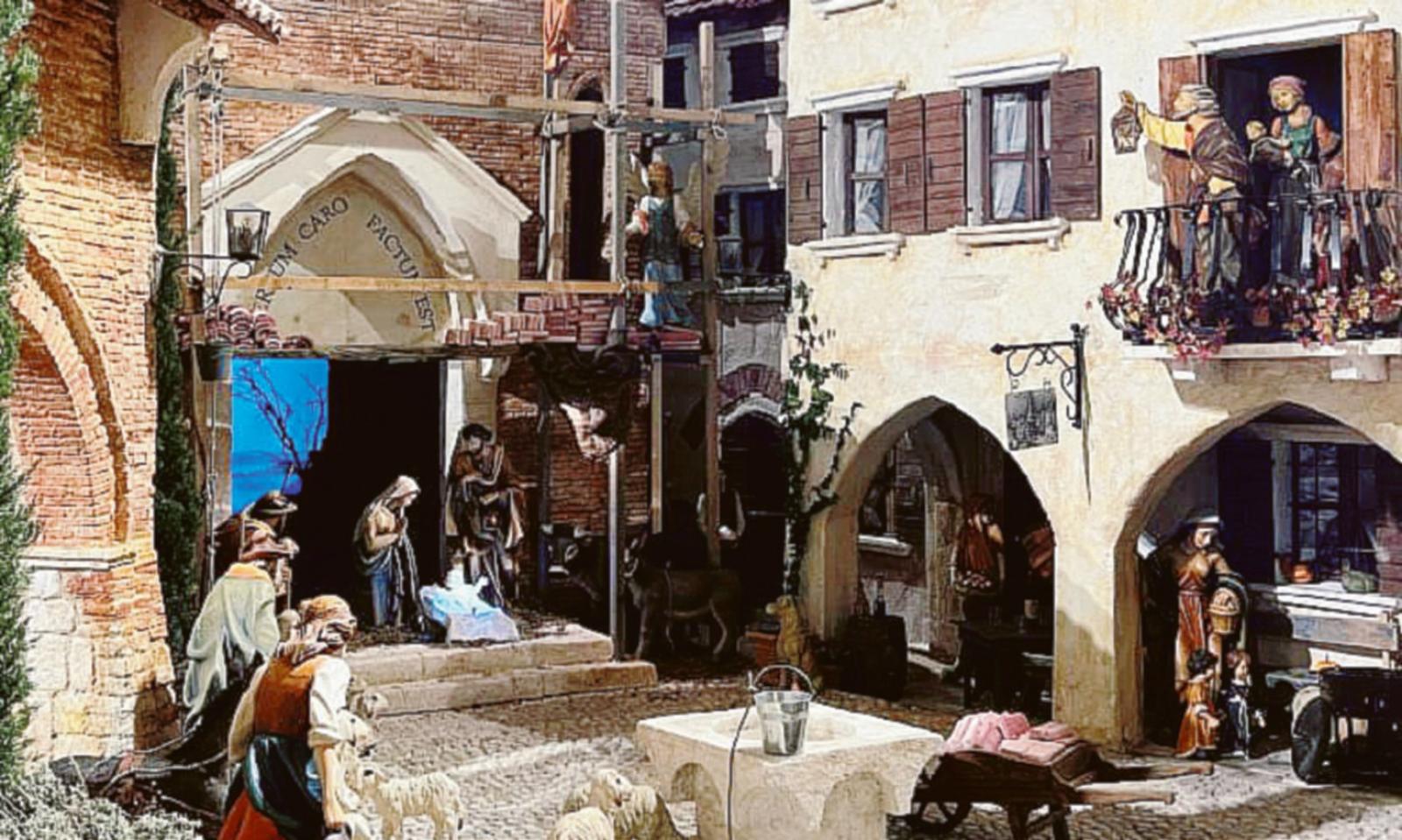 A Zaia piace il presepe di Scalon