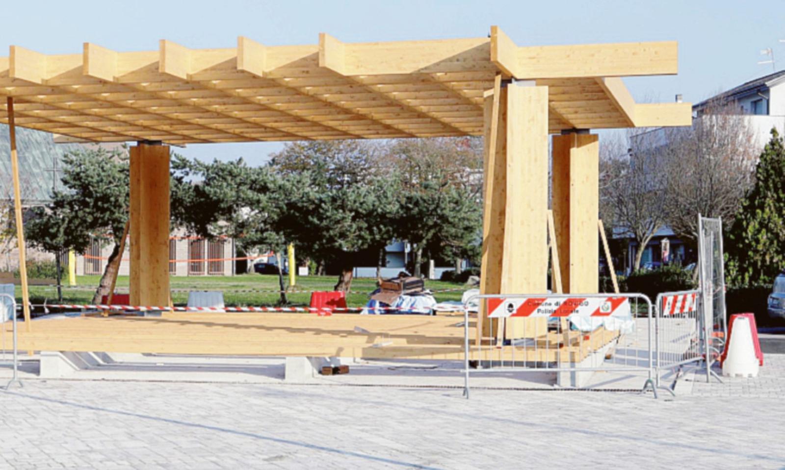 Piazza Masslo, ultimi ritocchi