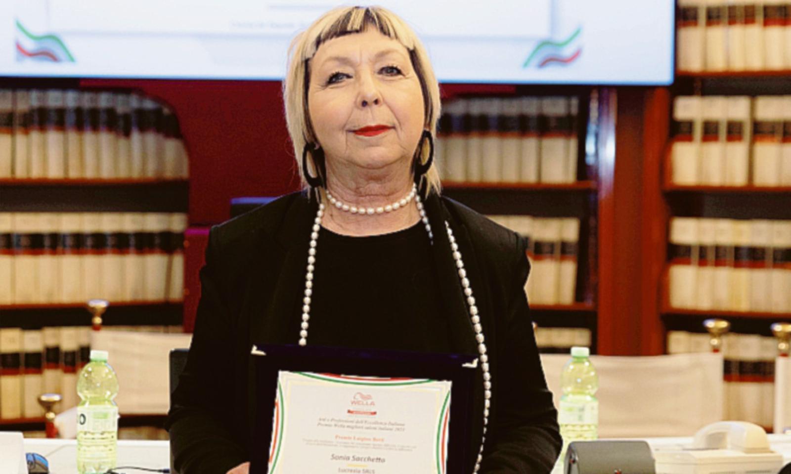 A Sonia Sacchetto premio per il suo salone