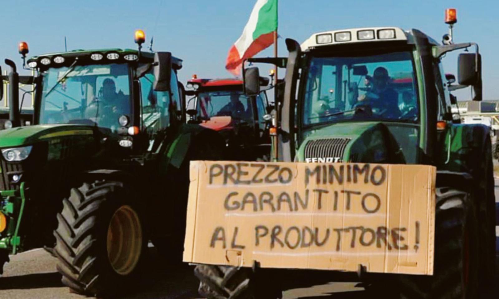Luned&igrave; trattori in corteo a Rovigo 