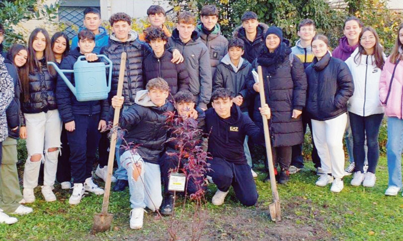 Nuovo acero rosso a Villa Adria