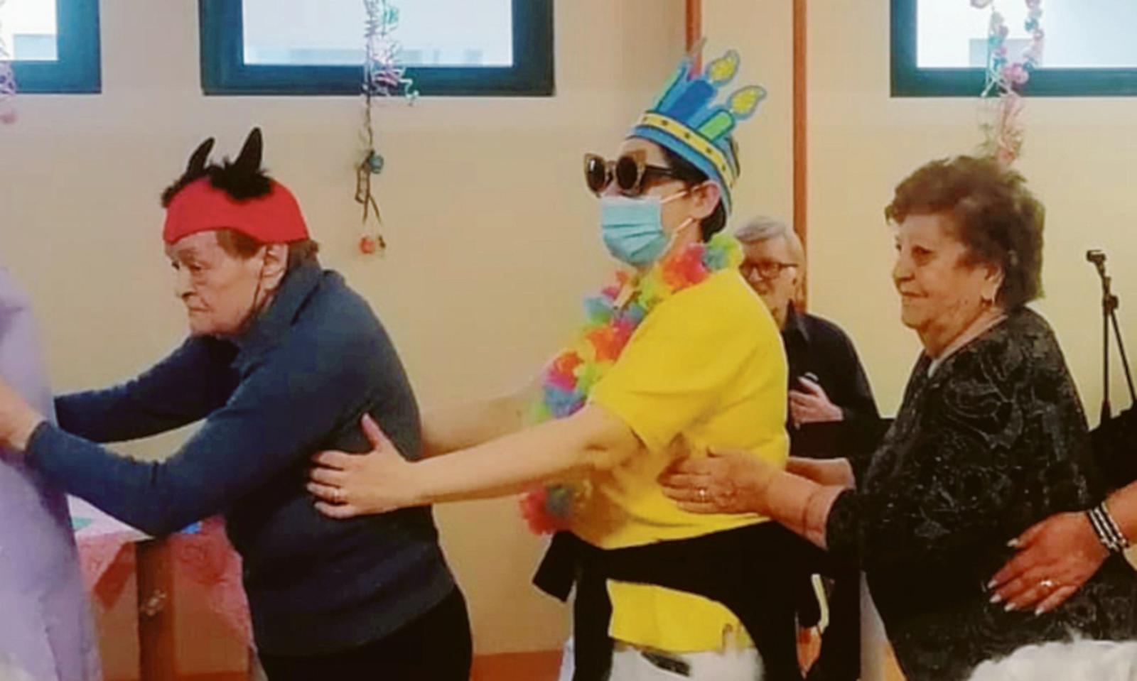 Tutti gli ospiti in festa al Ciass 