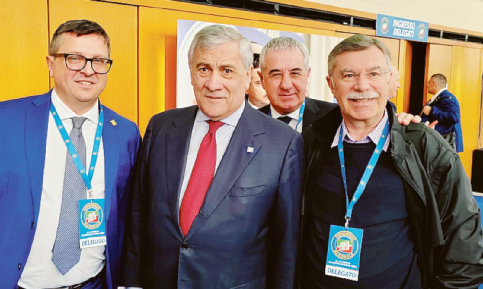 I delegati polesani di Forza Italia a Roma per il congresso del partito