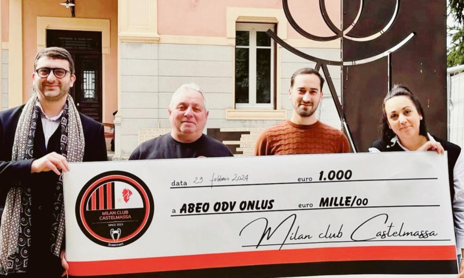 Milan Club, il gol pi&ugrave; bello &egrave; solidale