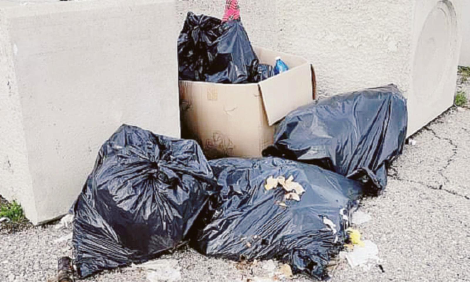 Gli idioti dei rifiuti colpiscono ancora