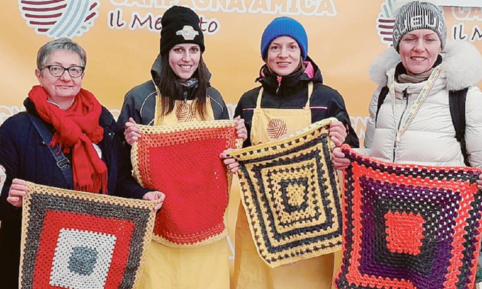 Anche le socie Coldiretti abbracciano la solidariet&agrave;