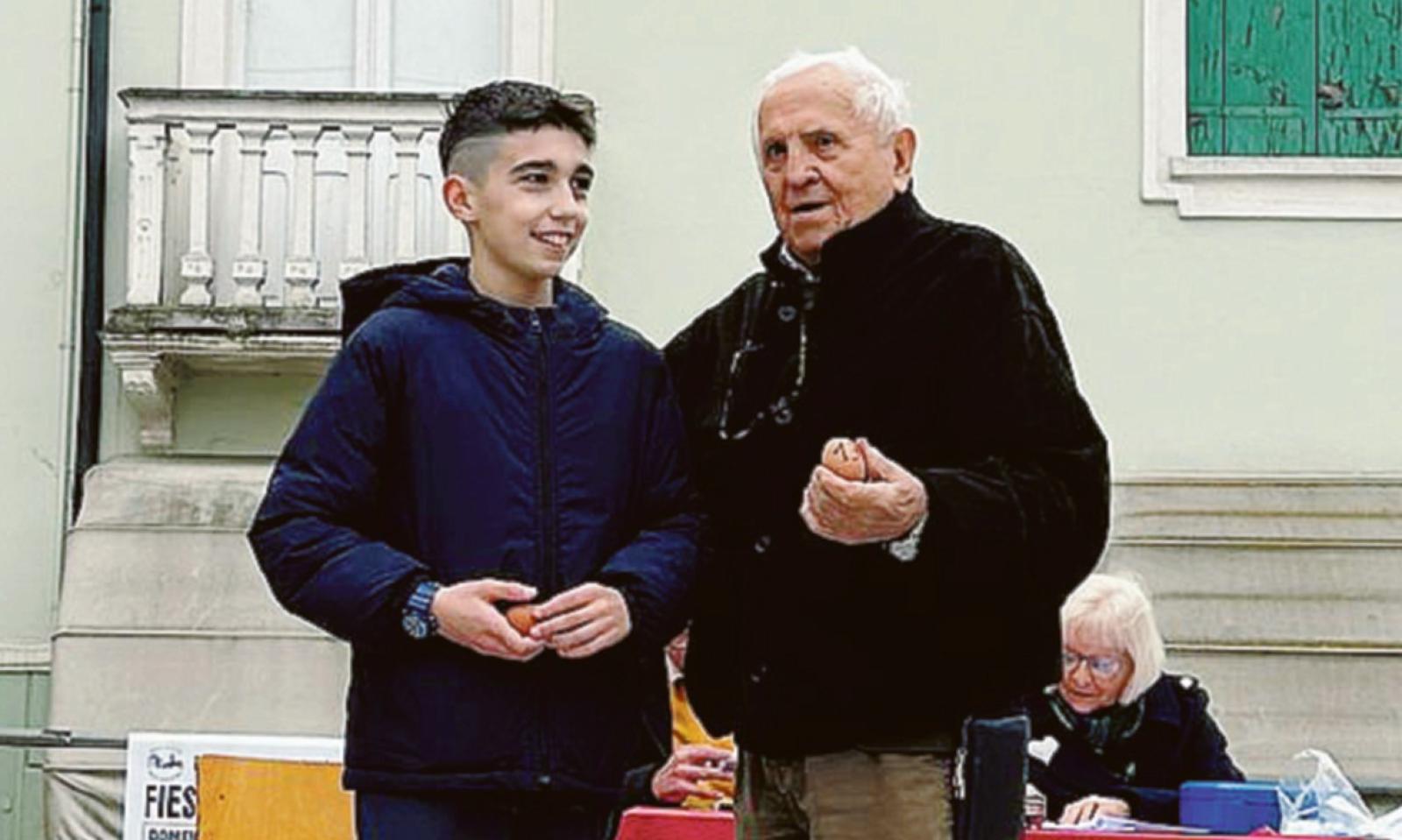 Cozzo delle uova, Andrea non ha rivali 