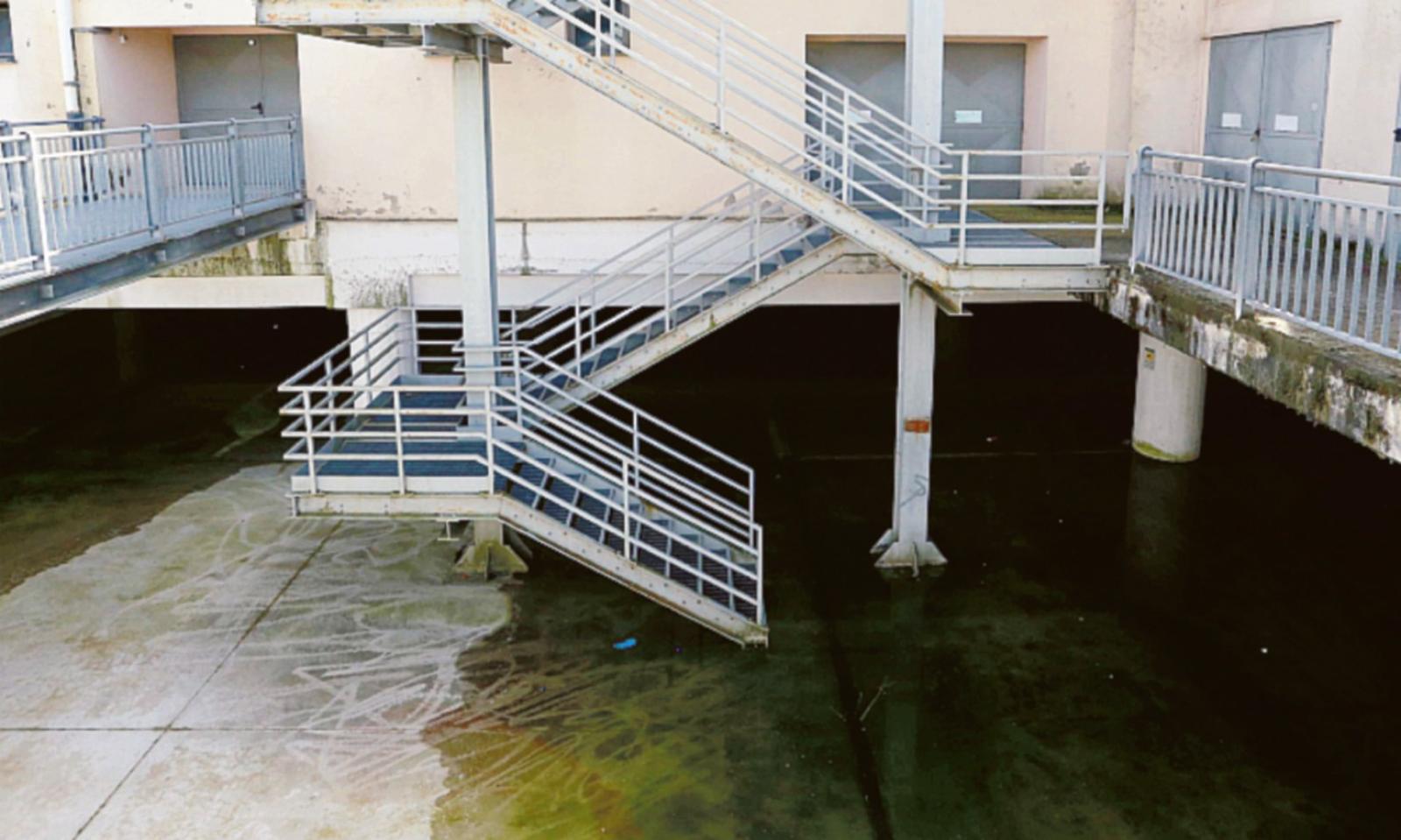 Parcheggio Torri ancora allagato