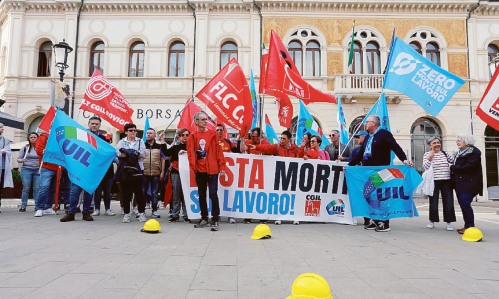 Cgil e Uil: &ldquo;Basta morti sul lavoro&rdquo;