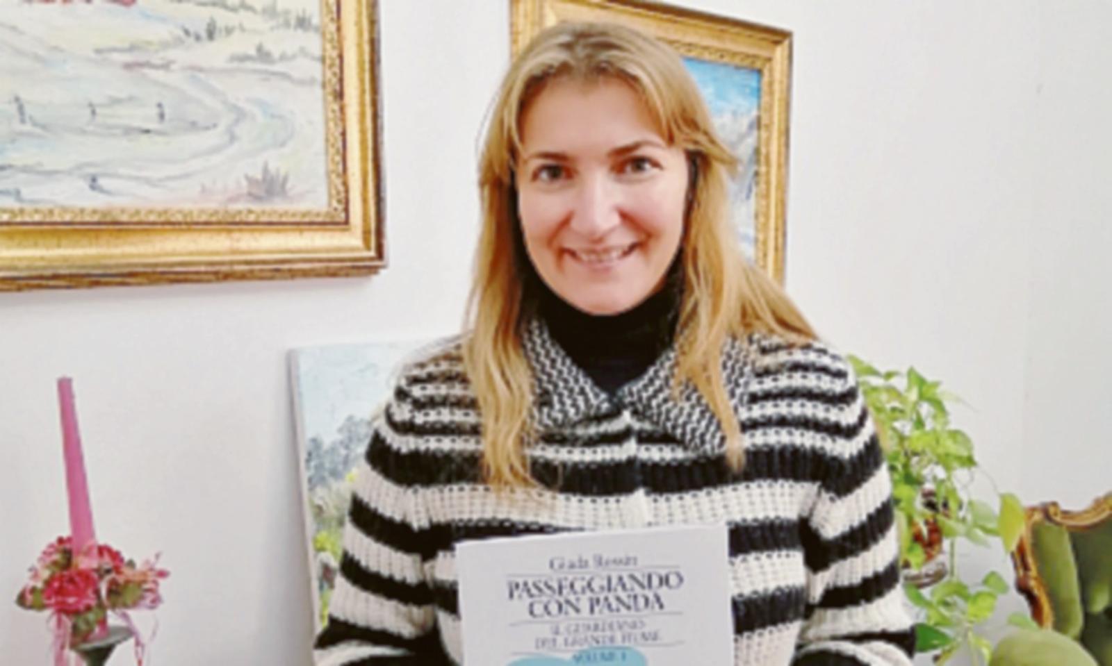 Giada Rossin al firmacopie 