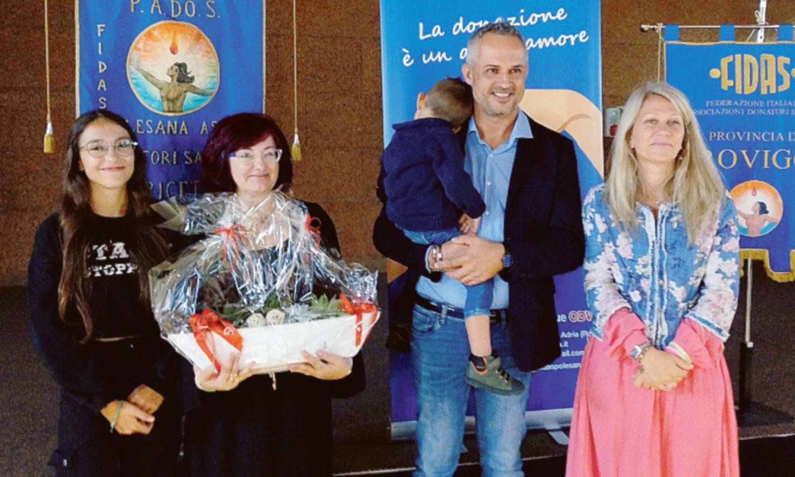 Baricetta in festa con i donatori