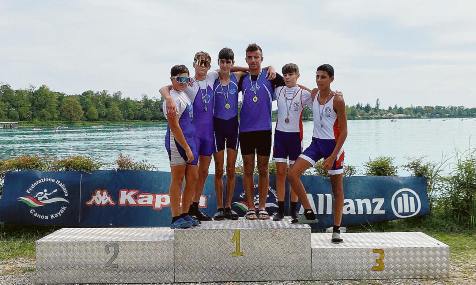 Canoe Polesine Rovigo, incetta di podi