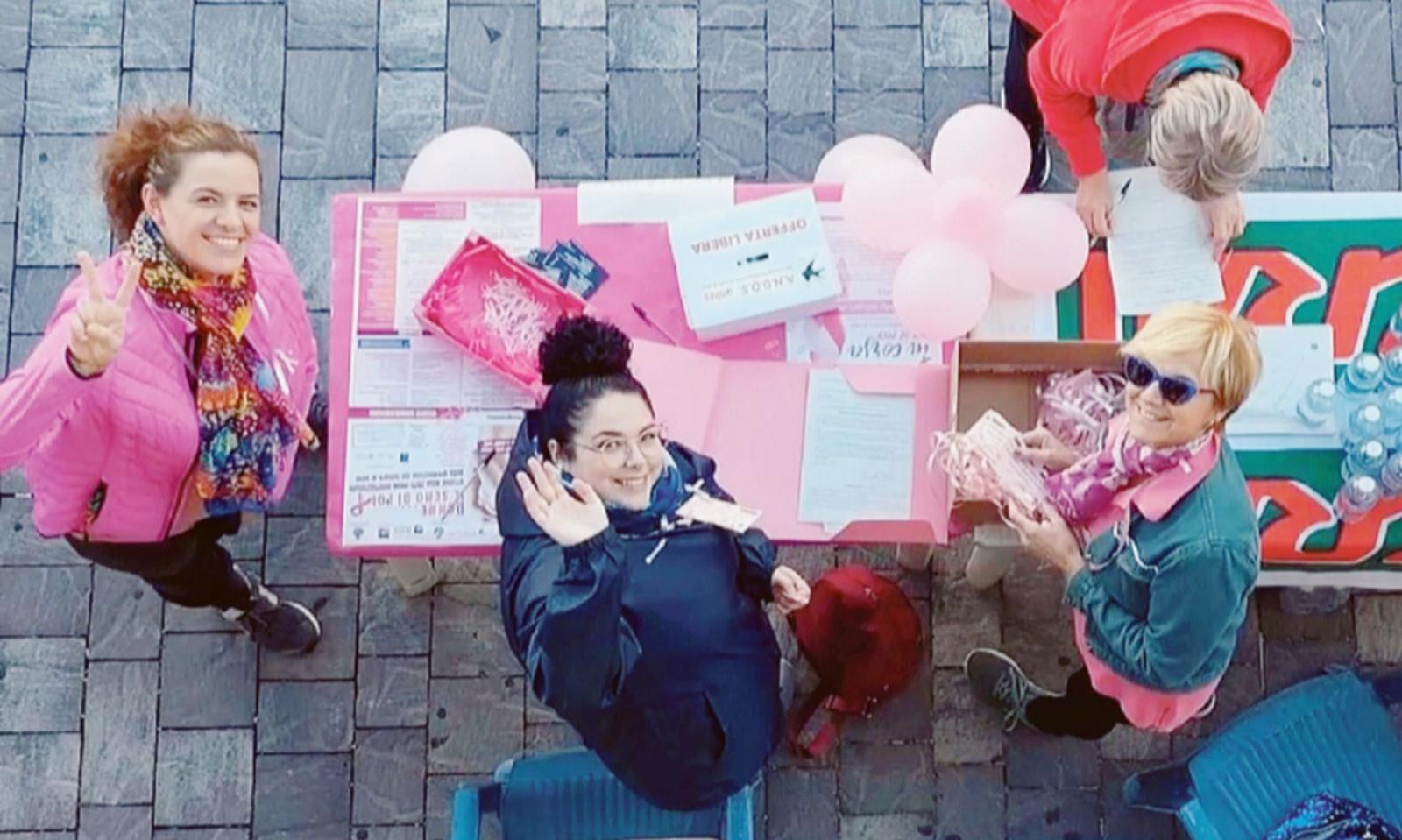 Passeggiata contro il tumore al seno