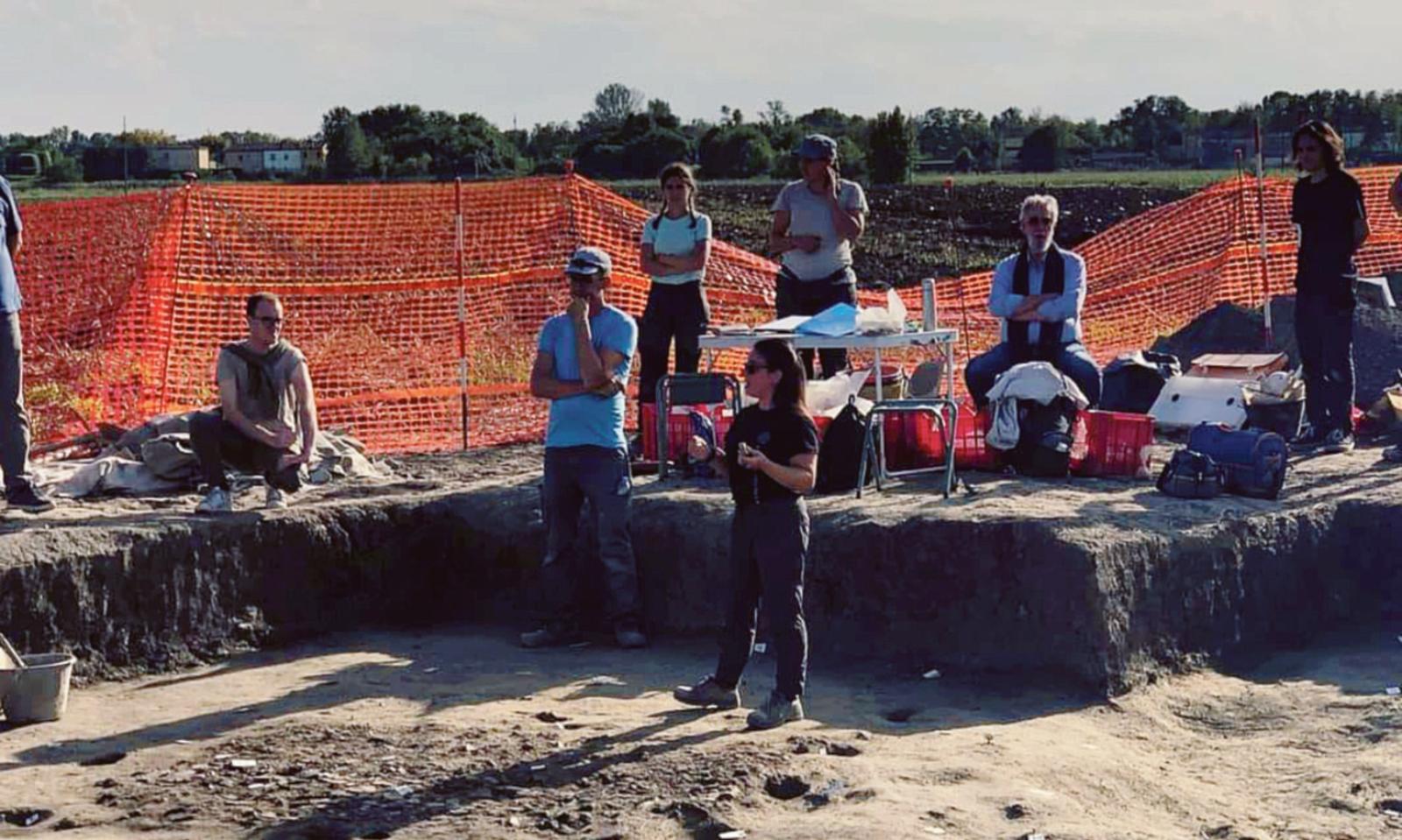 Dagli scavi emerge un antico &ldquo;vespaio&rdquo;