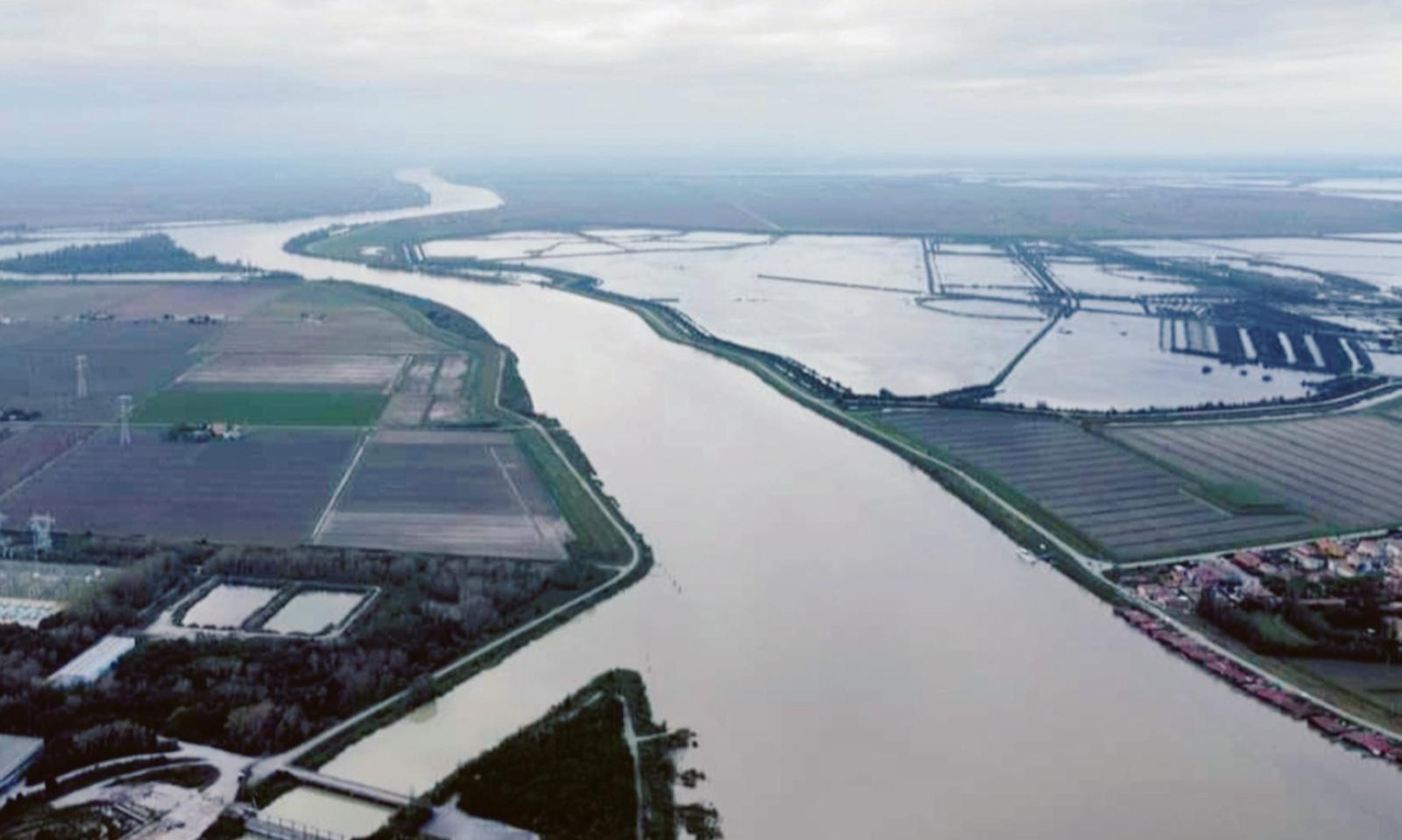 Ancora allerta per la piena del Po