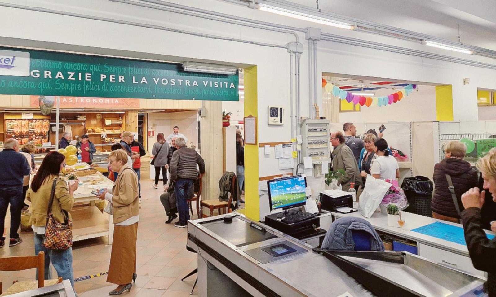 Chiude l&rsquo;ultima bottega alimentare