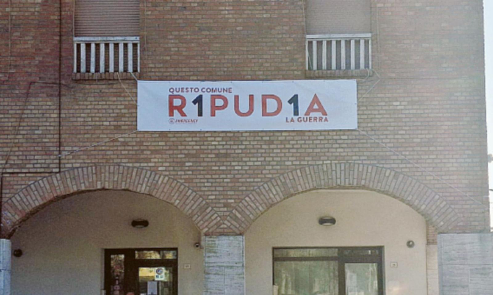 Anche il Comune &ldquo;ripudia la guerra&rdquo; 