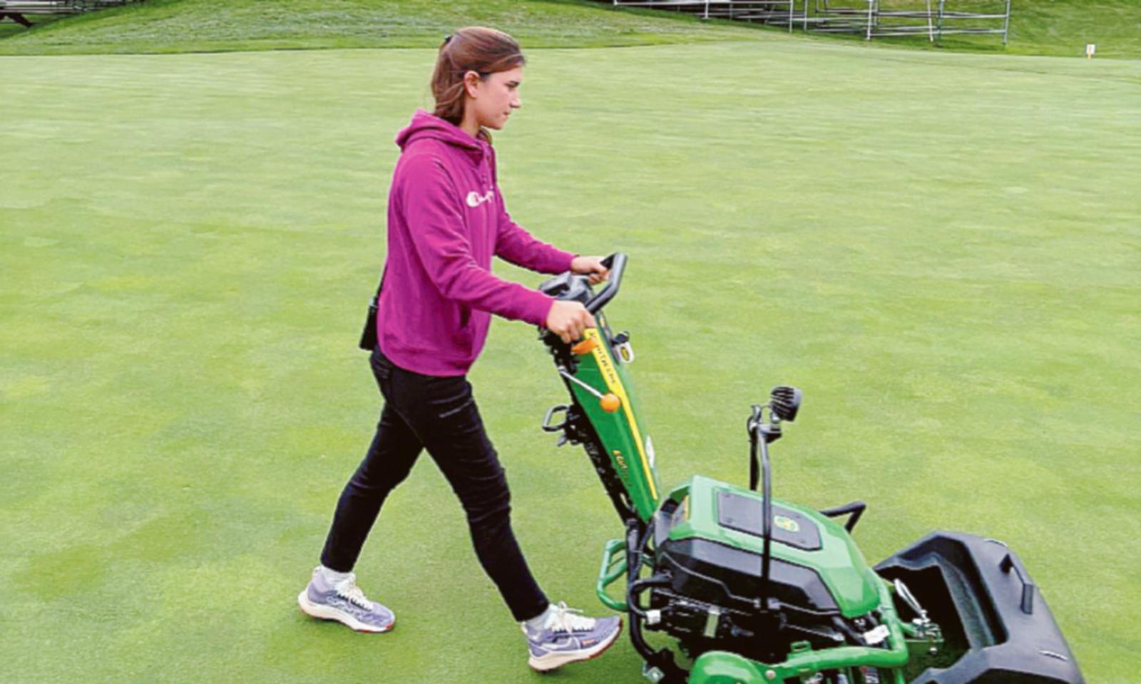 Chiara, l&rsquo;esperta dei green americani