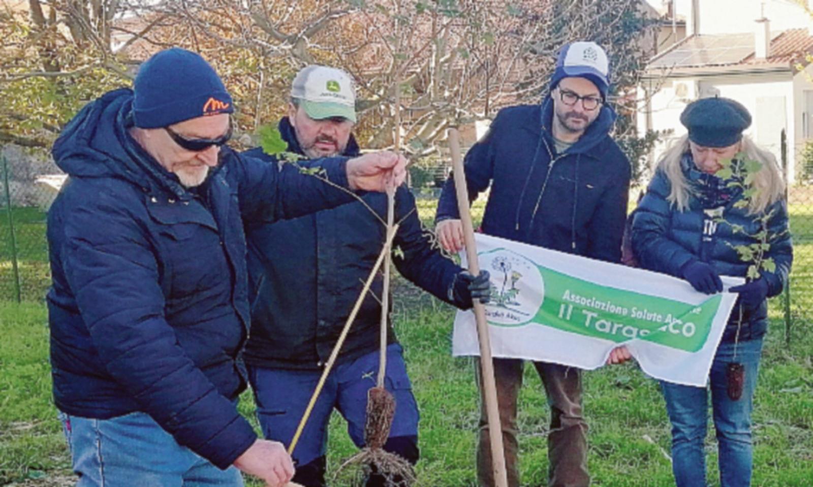 La festa degli alberi con gli alunni 