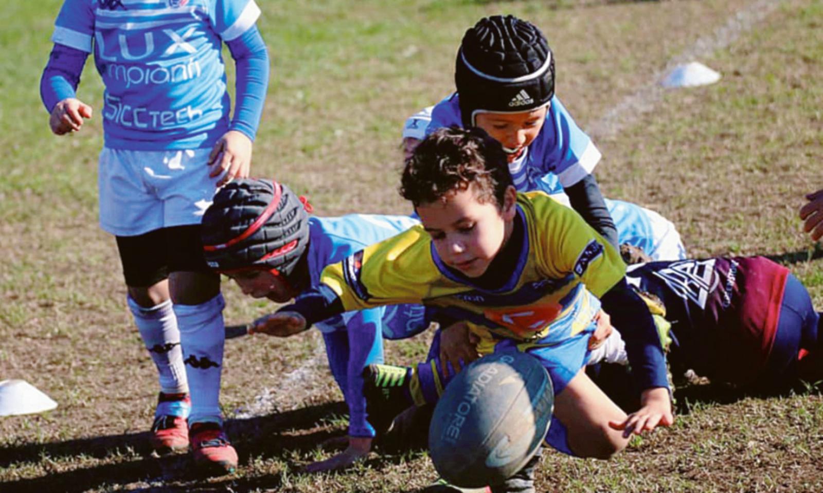 Invasione di baby rugbysti