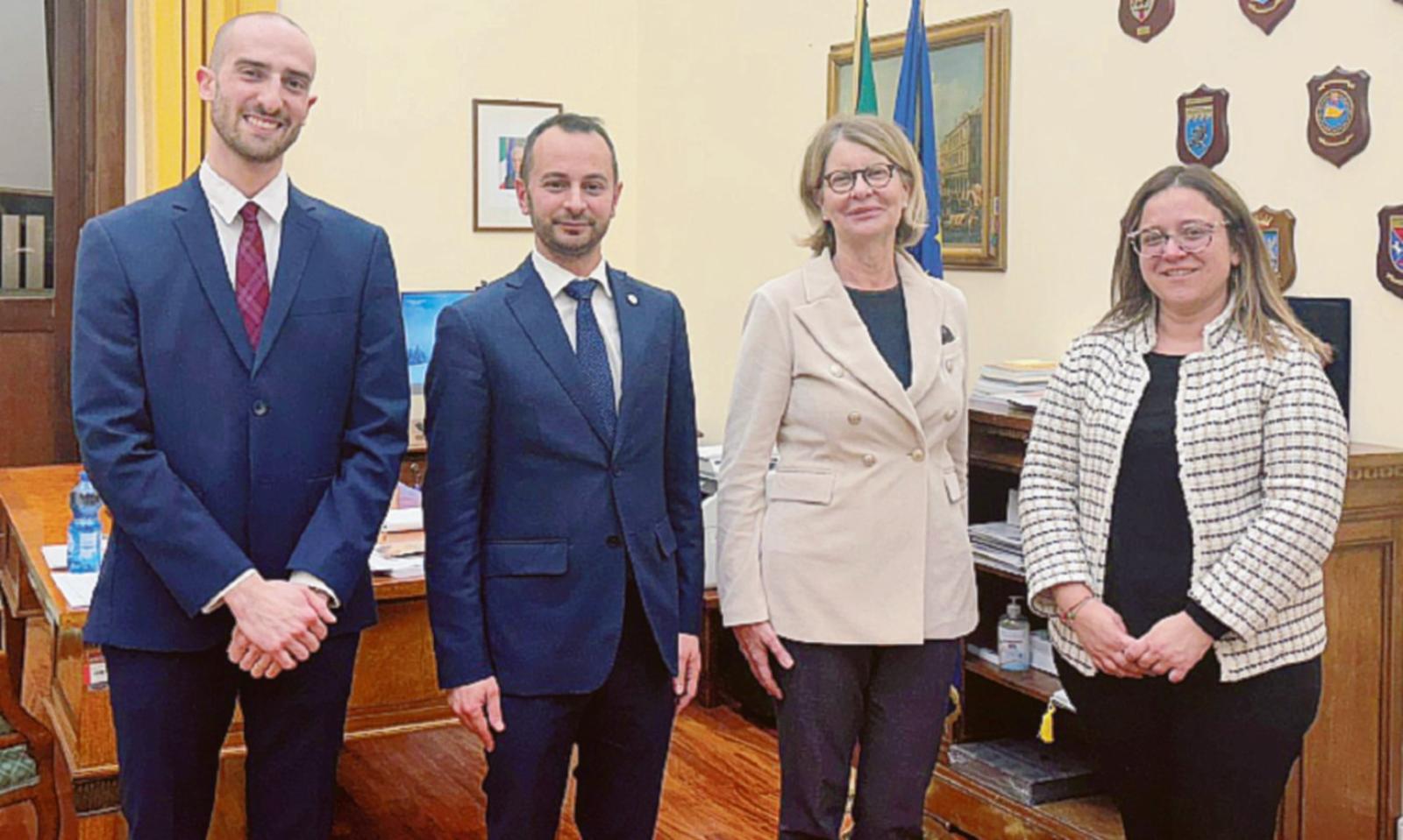 Tre sindaci dal sottosegretario