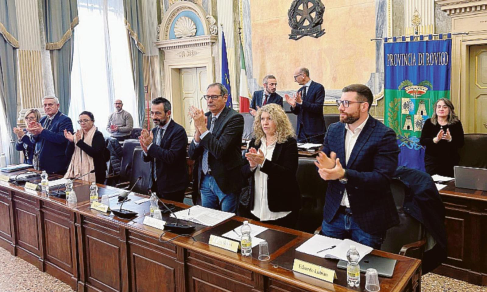 La sala consiliare adesso porta il nome di Matteotti