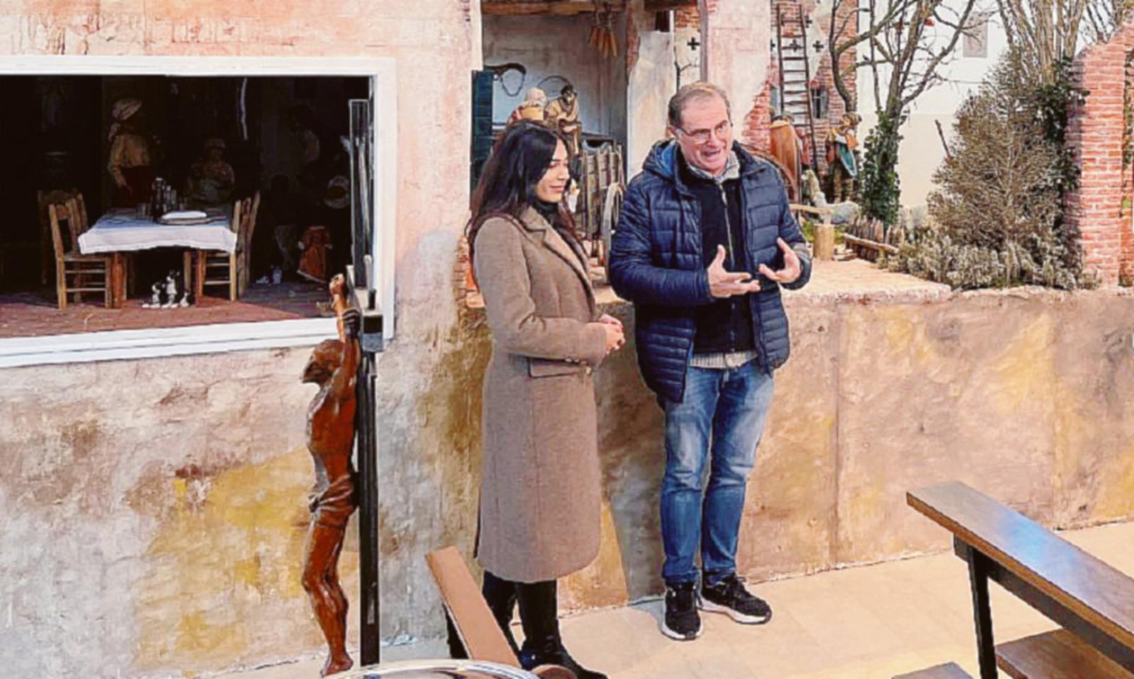 Sorpresa al presepe di Scalon 