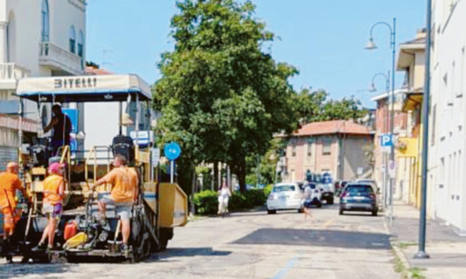 Viale Trieste si fa bello per il Giro