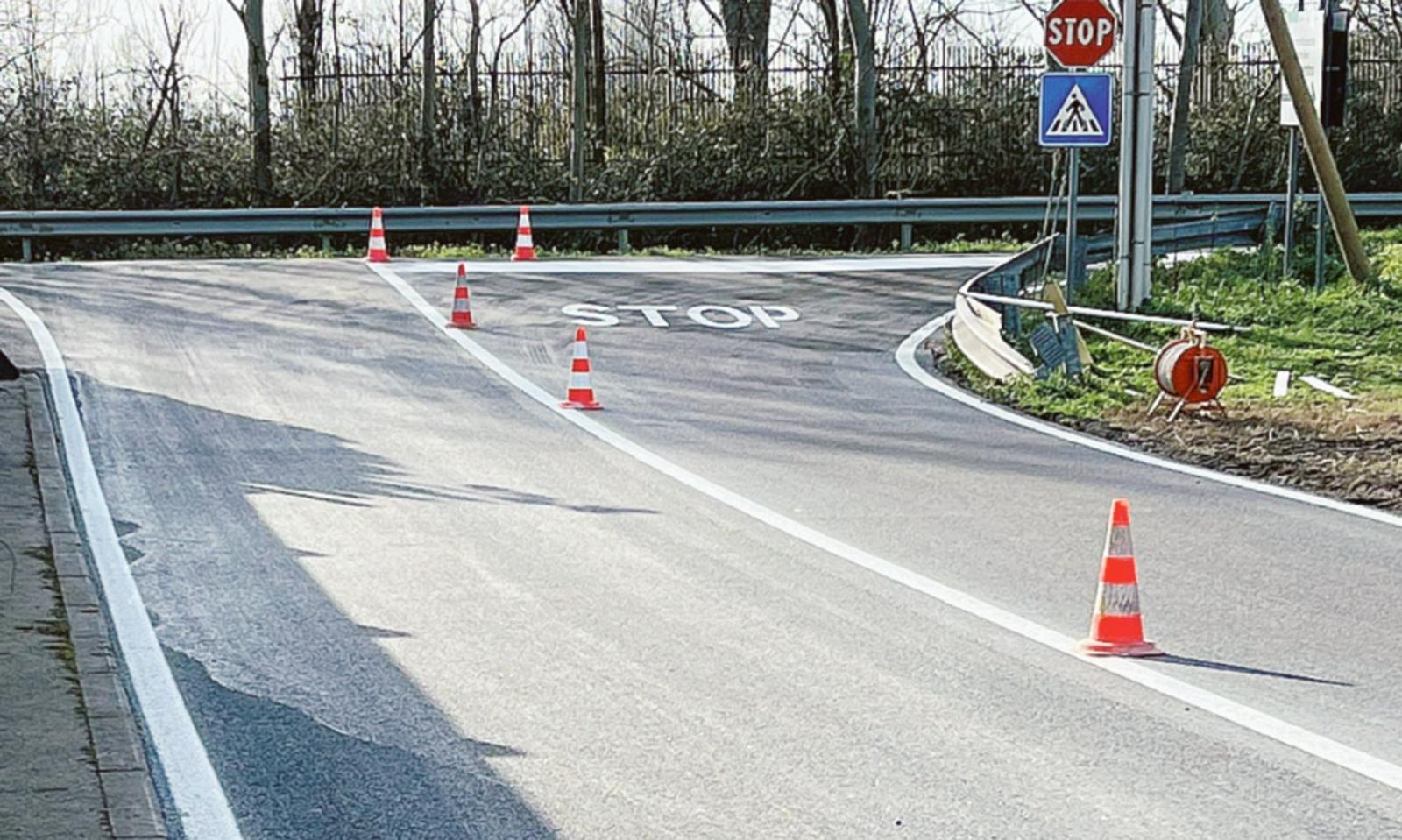 Ecocentro, strada tutta nuova