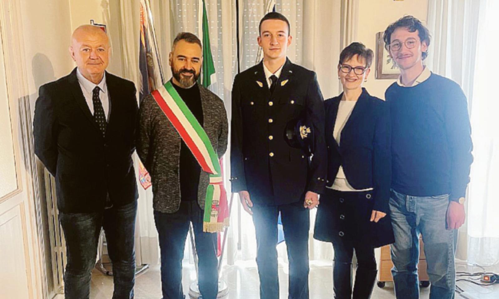 Andrea &egrave; al settimo cielo: il suo futuro &egrave; nell'Aeronautica