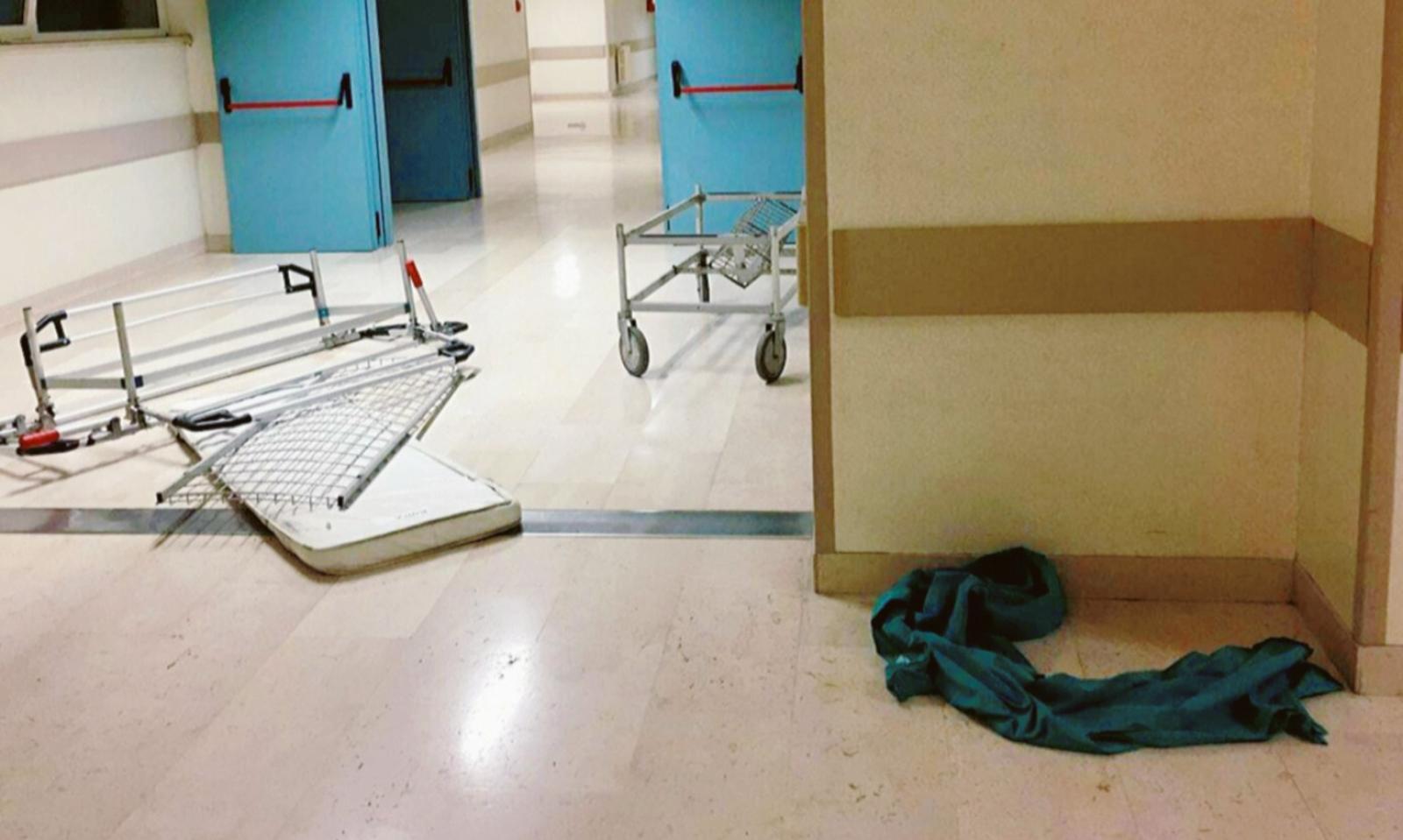 Infermiera e Oss prese a calci da una sbandata