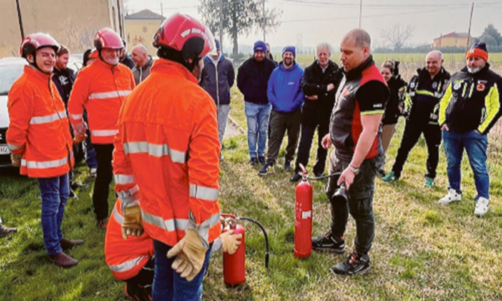 Come domare un incendio