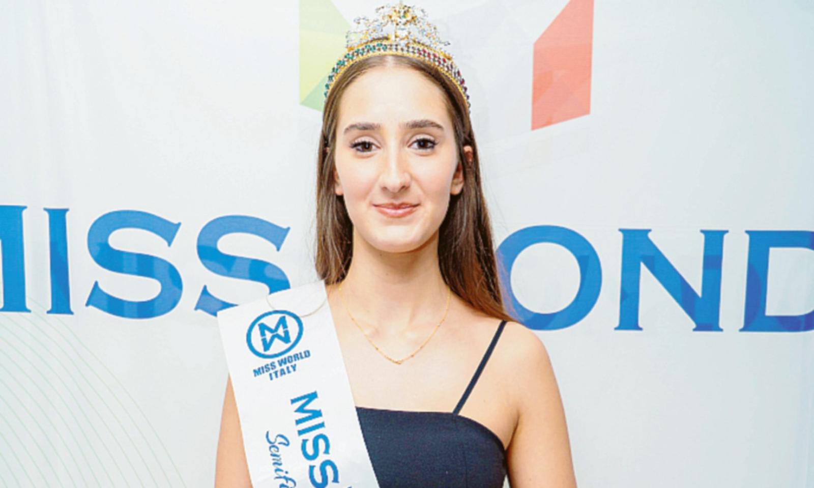 Miss mondo Italia: &egrave; Jennifer 