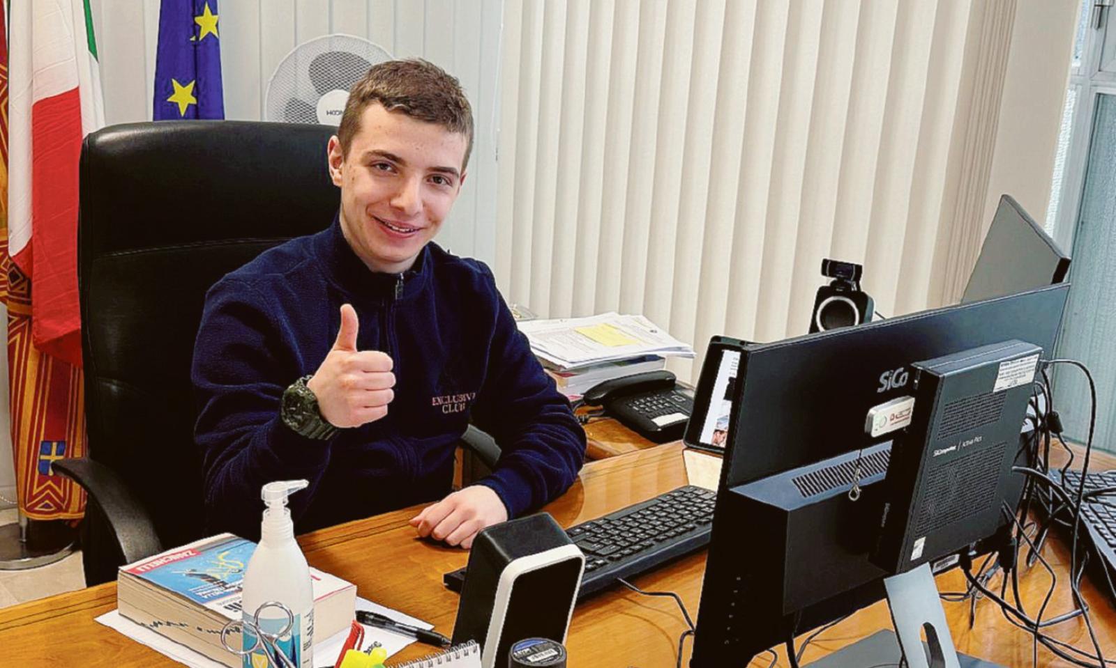 Daniele &ldquo;vola&rdquo; alle Olimpiadi di italiano