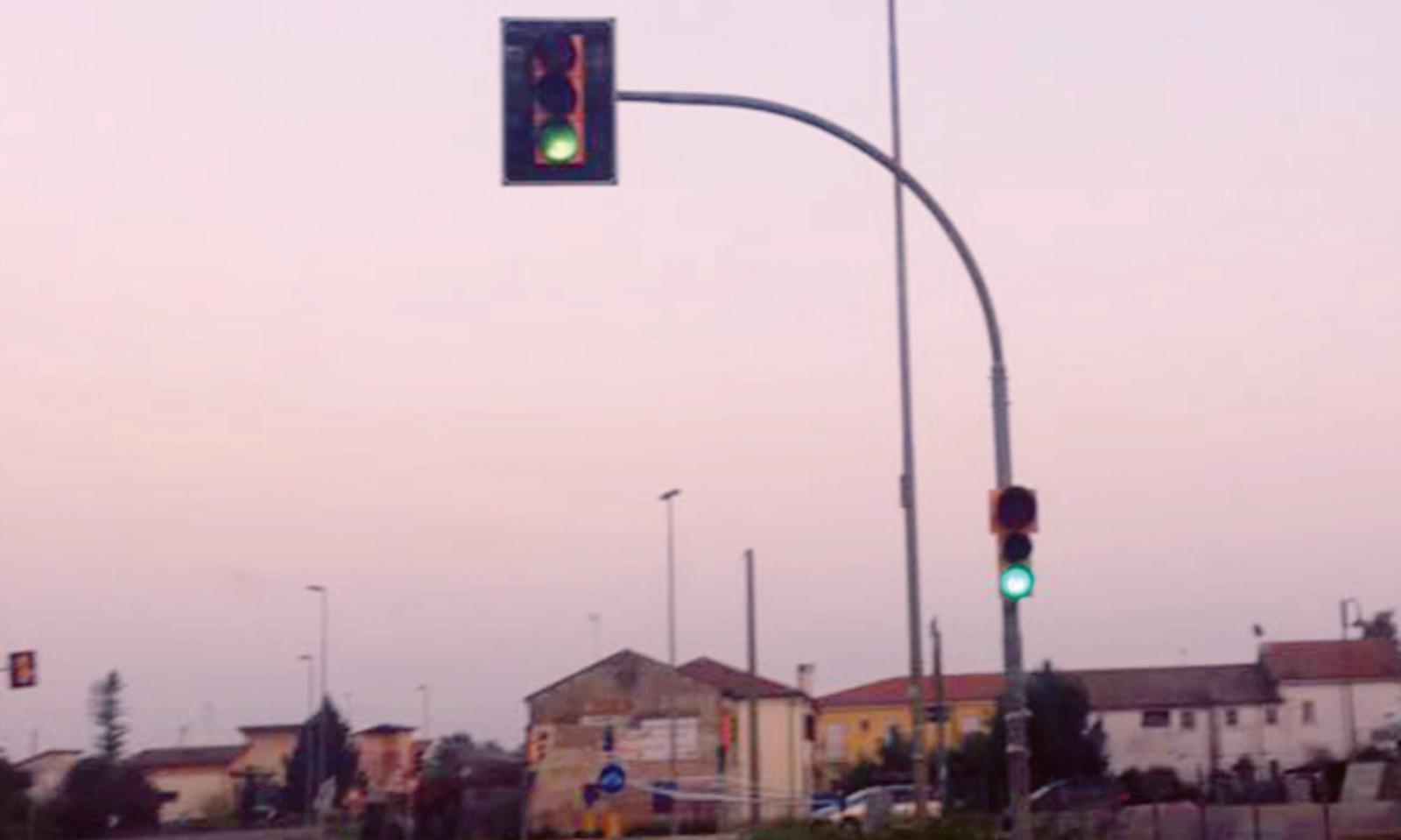 A Ceneselli, nuovo semaforo sulla Regionale