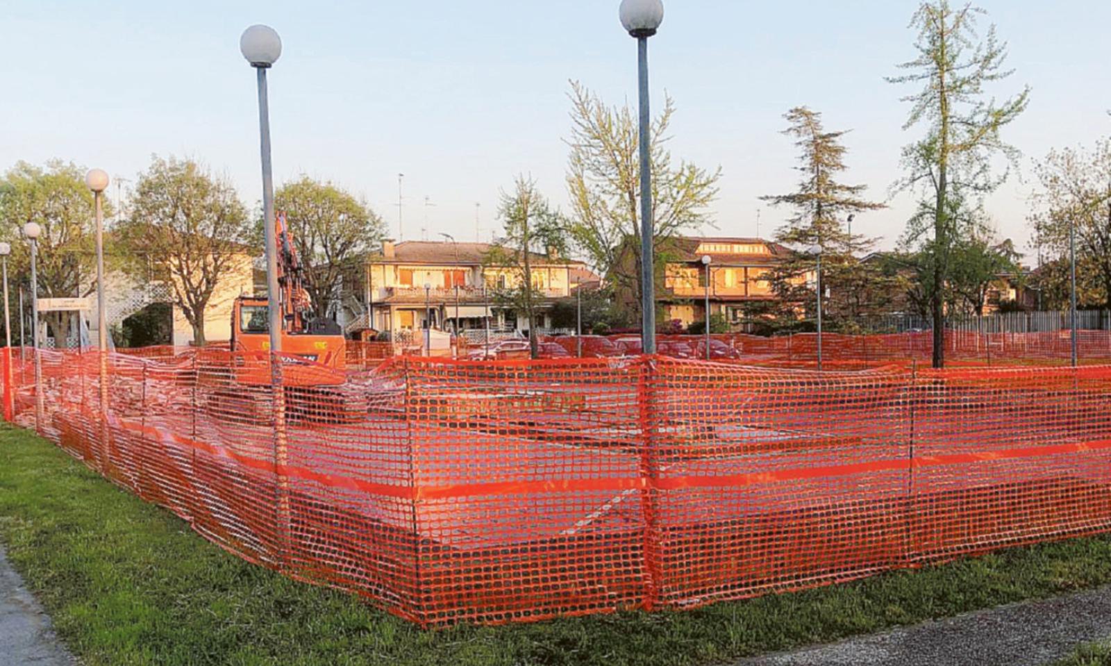 La piazzetta pronta a rinascere