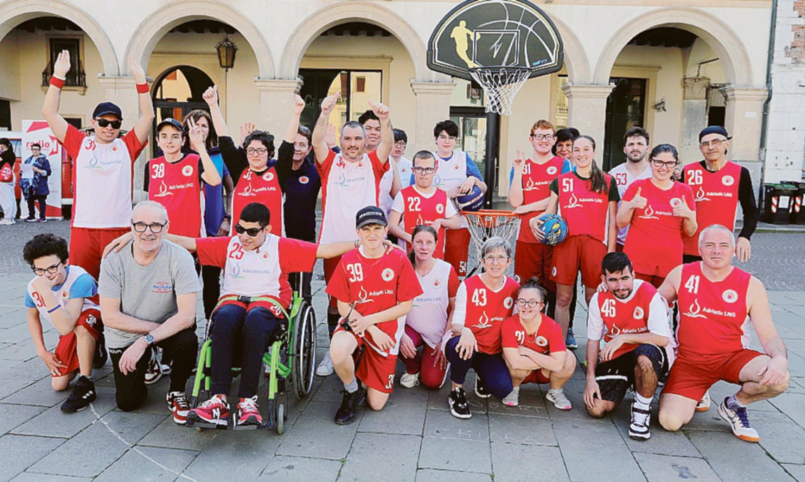 Rhodigium basket: in piazza canestri e inclusivit&agrave;
