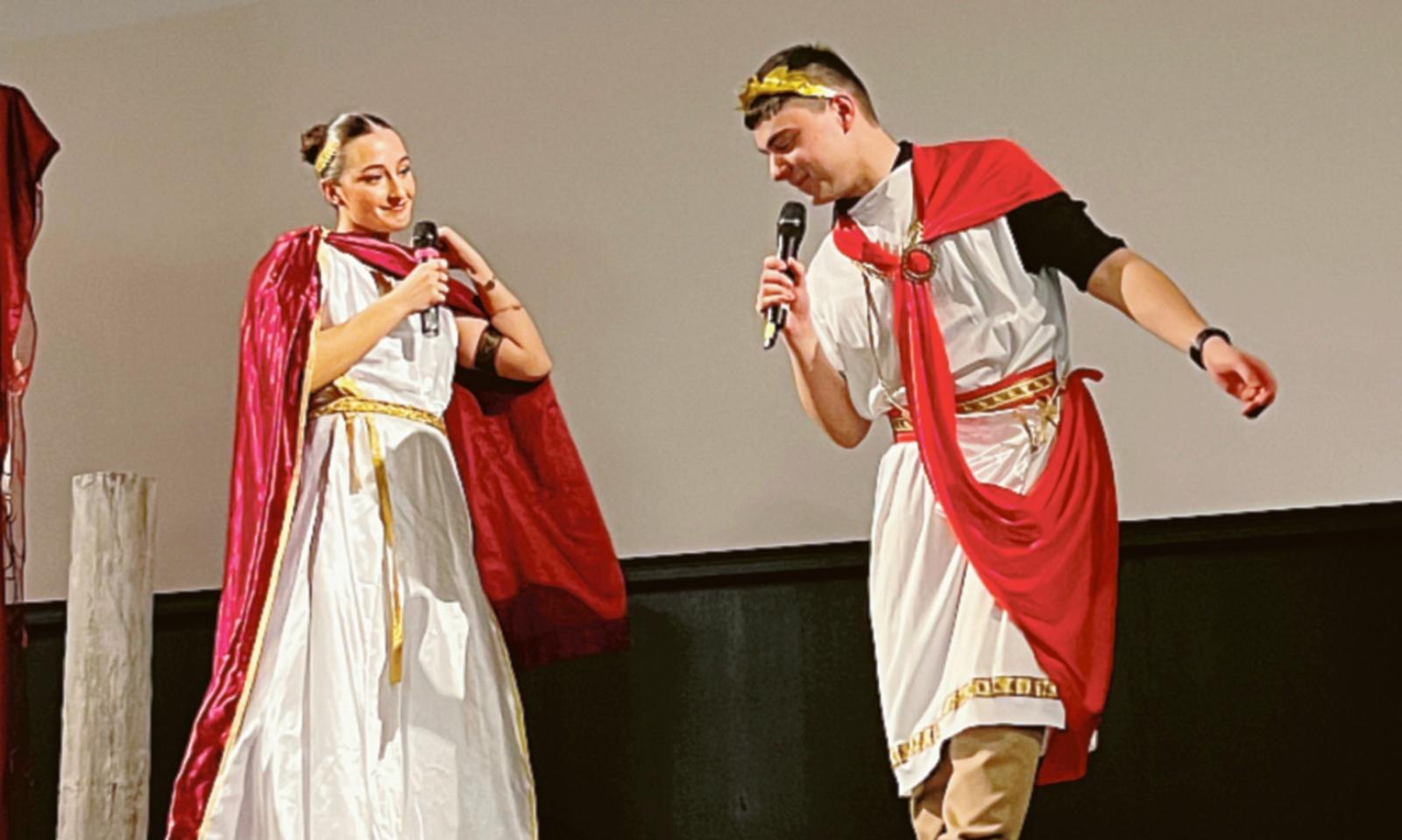 Miti e teatro alla notte del liceo