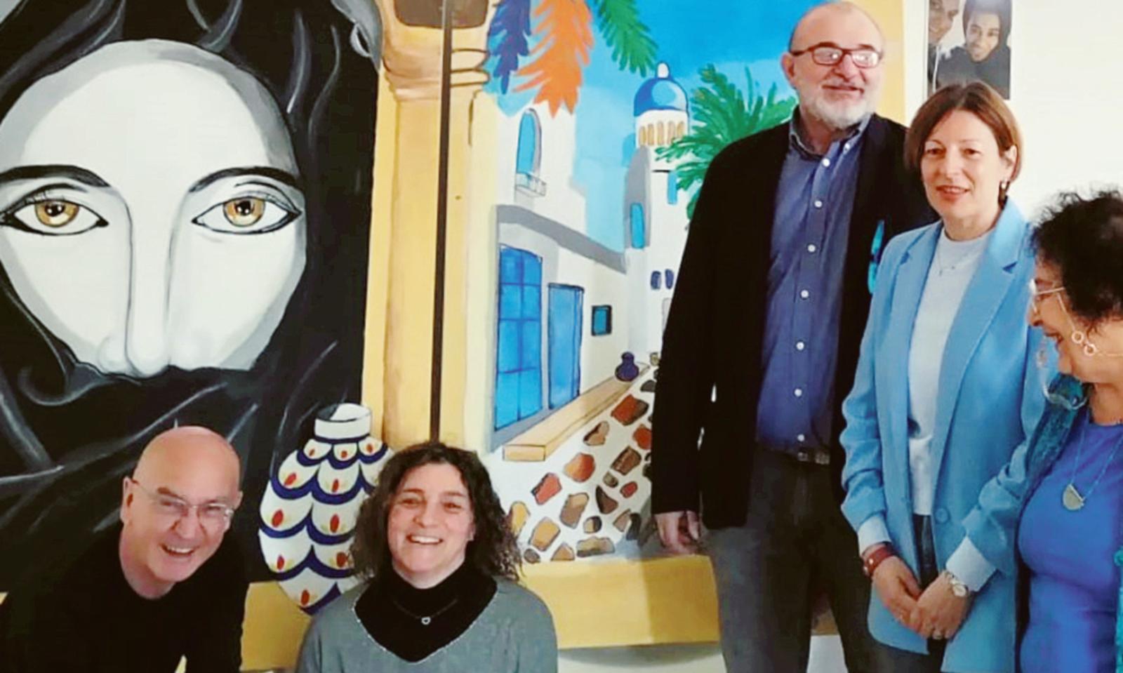 Un murale che muove il futuro