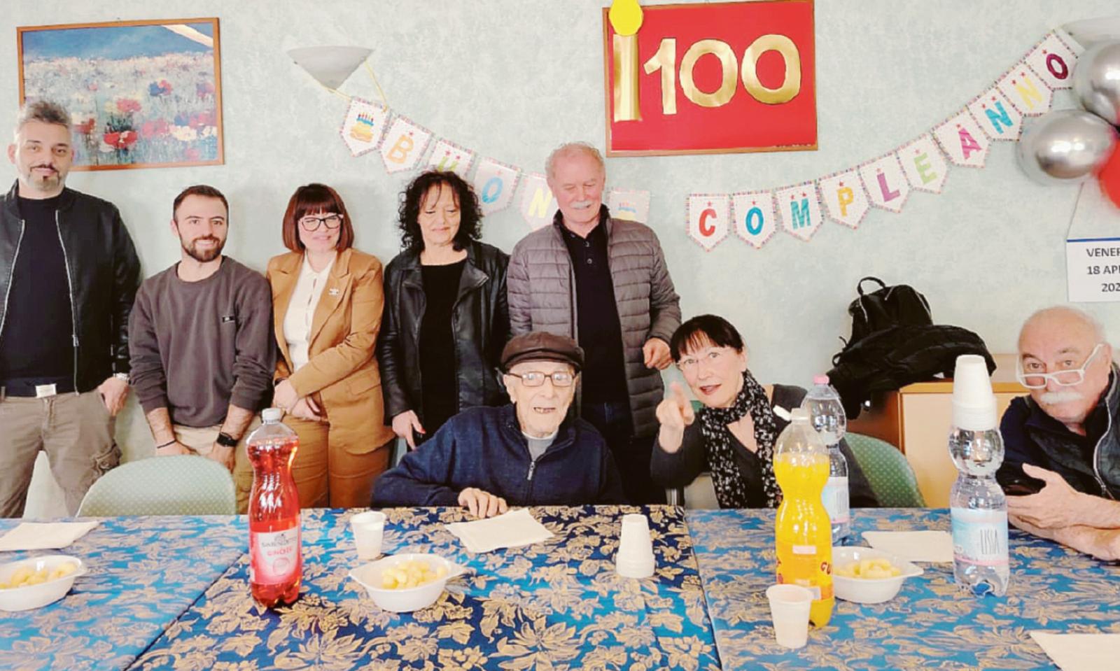 I primi 100 anni di nonno Severino