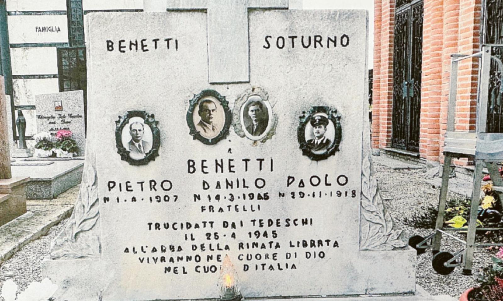 I tre fratelli fucilati al muro di casa