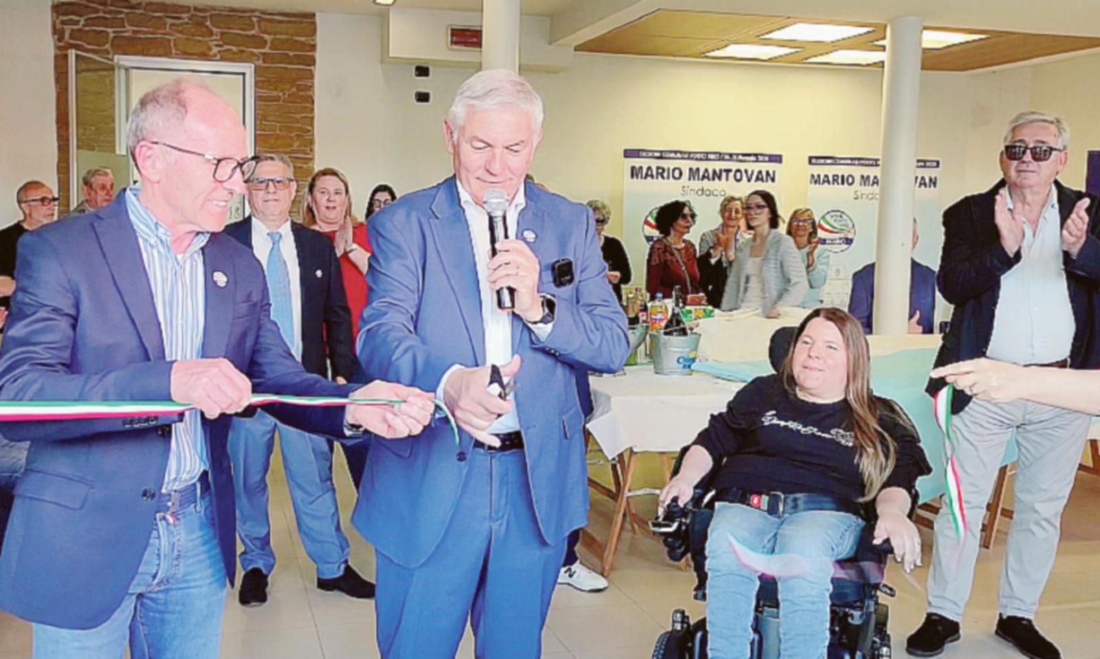 Mario Mantovan inaugura la sede  