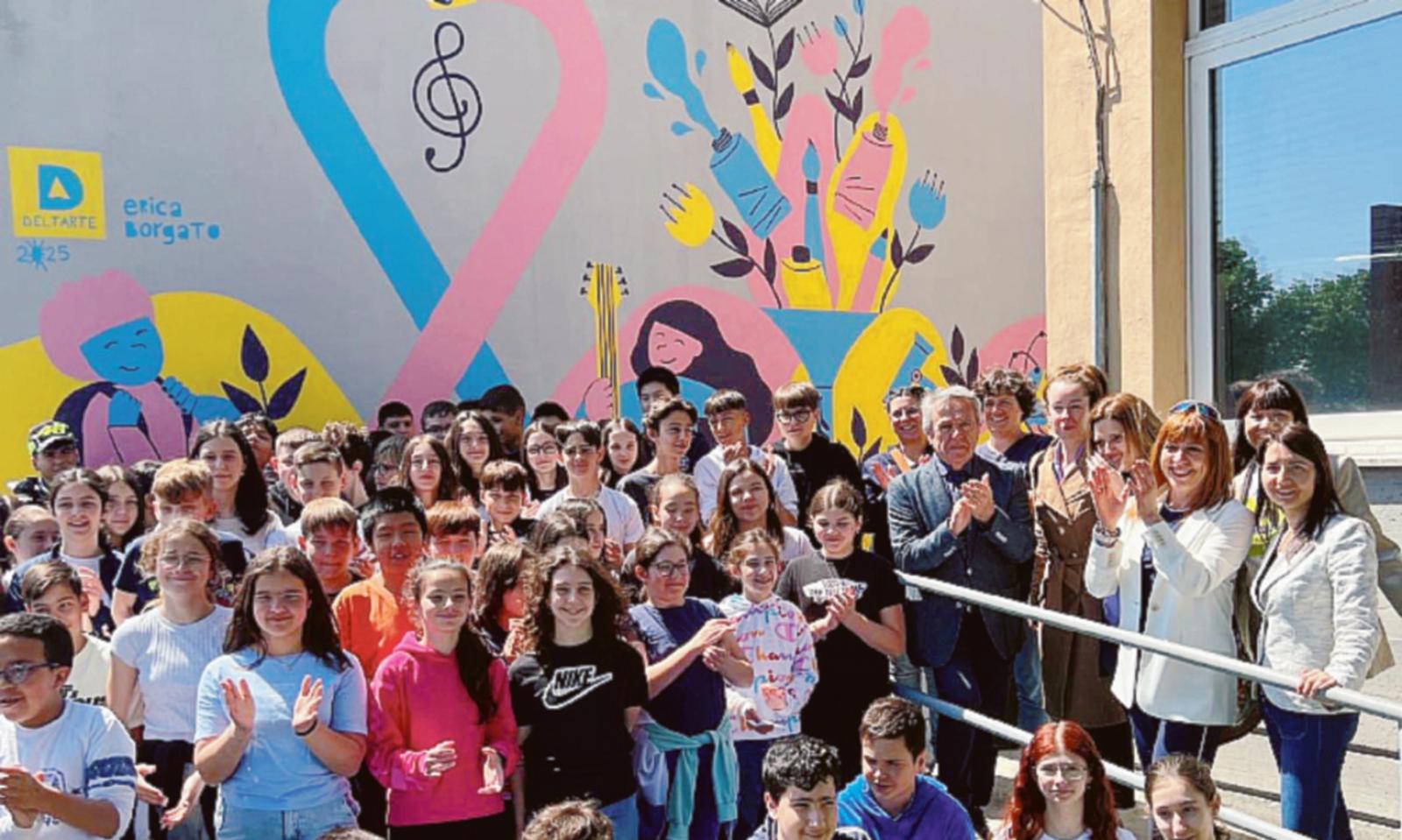 Un murales pieno di idee