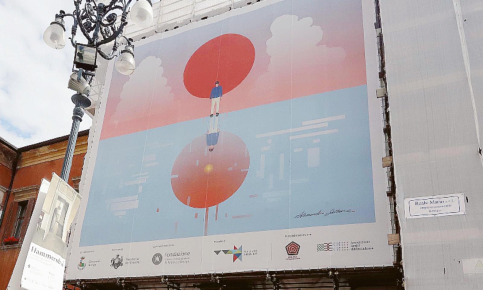 Un&rsquo;opera d&rsquo;arte in piazza sulla facciata dei Concordi