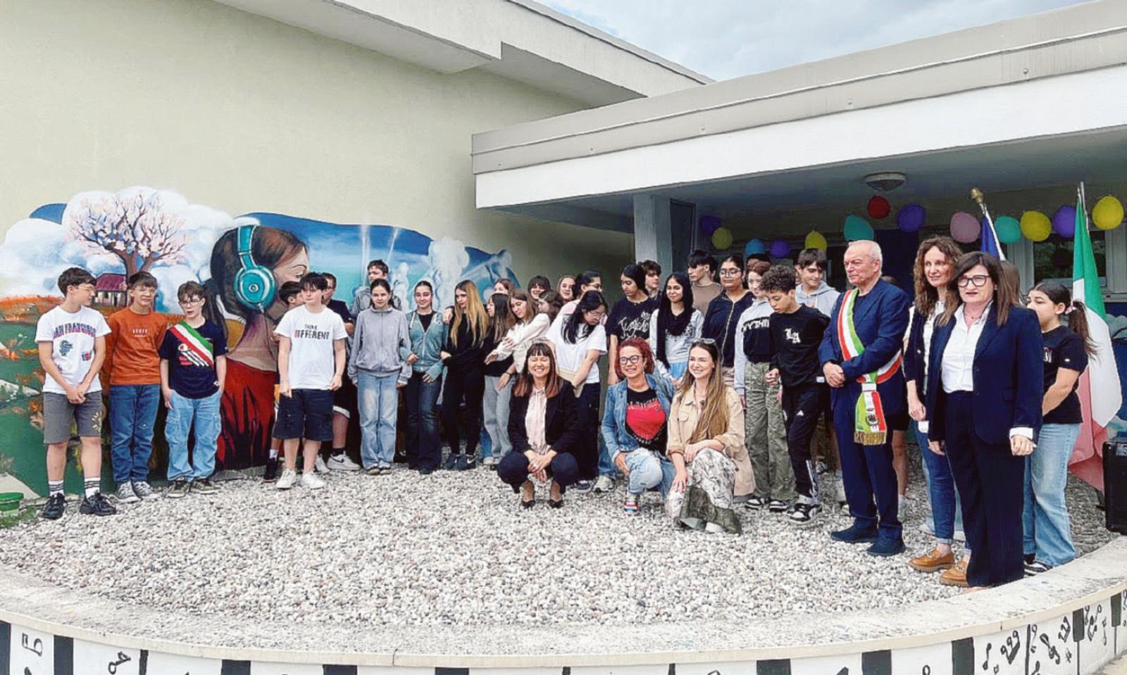 Coi murales &egrave; tutta un&rsquo;altra musica