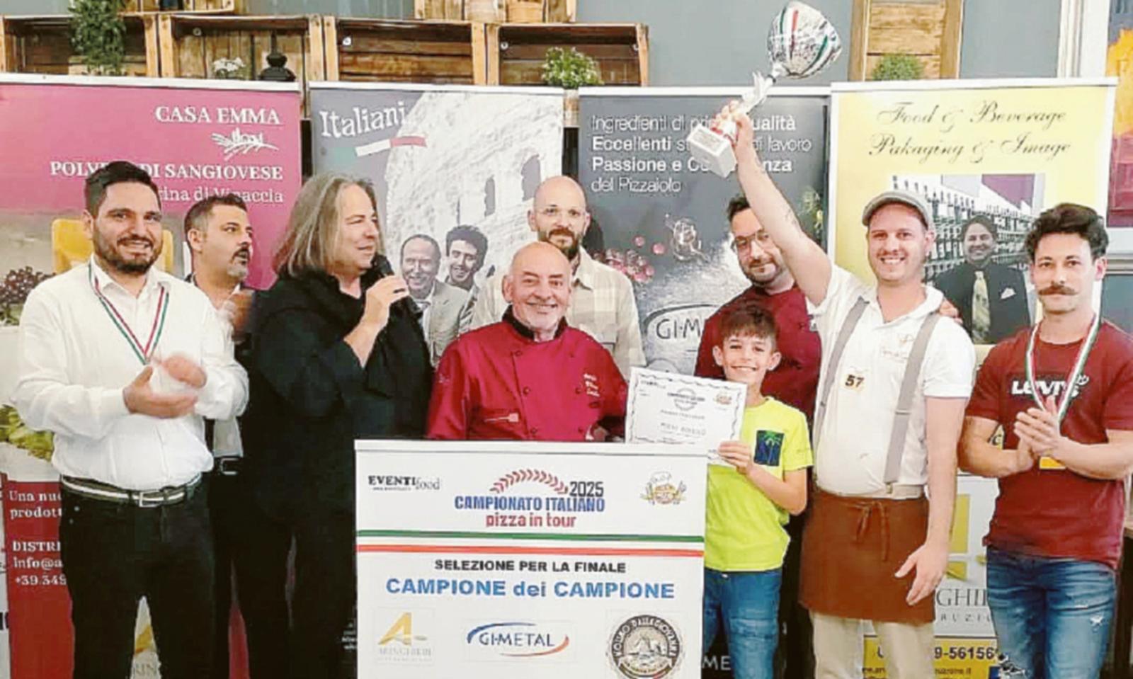 Mirko Boniolo &egrave; il re della pizza